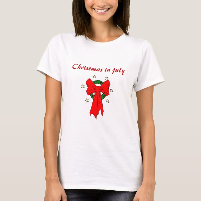 T-shirt Bow rouge - (Devant)
