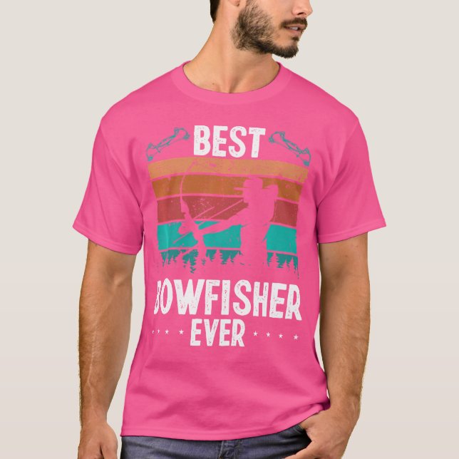 T-shirt BowFishing Arrow Rest Bow Fishing BowFishing Reel (Devant)