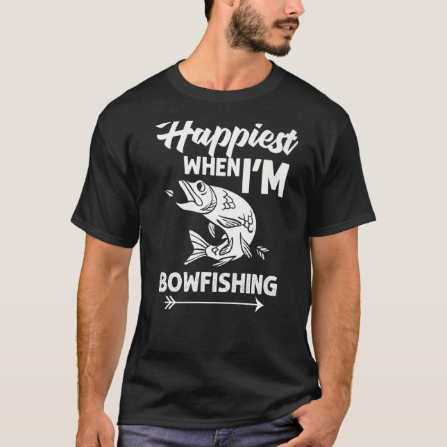 T-shirt BowFishing Bow Lights Flèches Crossbow Bowfisher 2 (Devant)