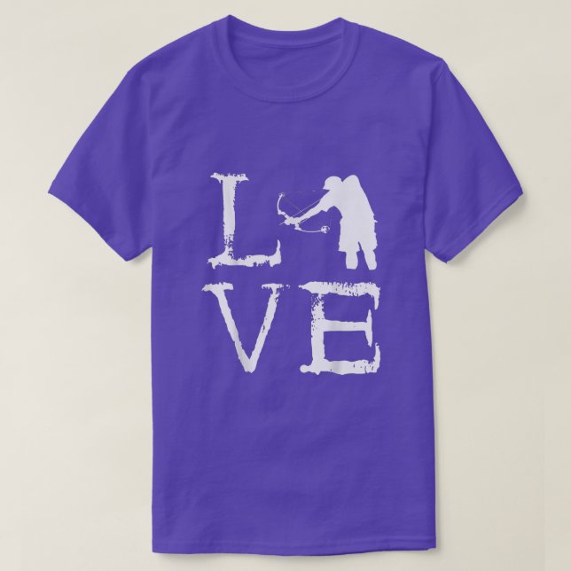 T-shirt BowFishing Bowfisher Love Fish Bow Chasse Bowfish (Design devant)