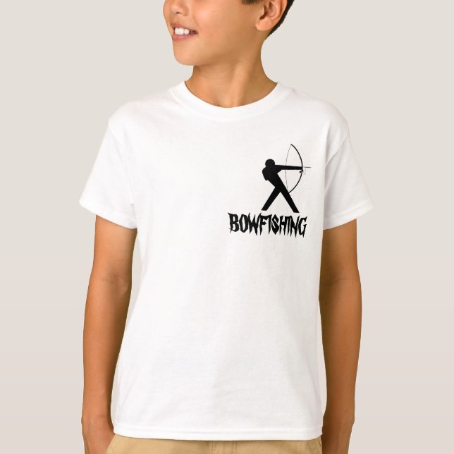 T-shirt BowFishing pour enfants (Devant)