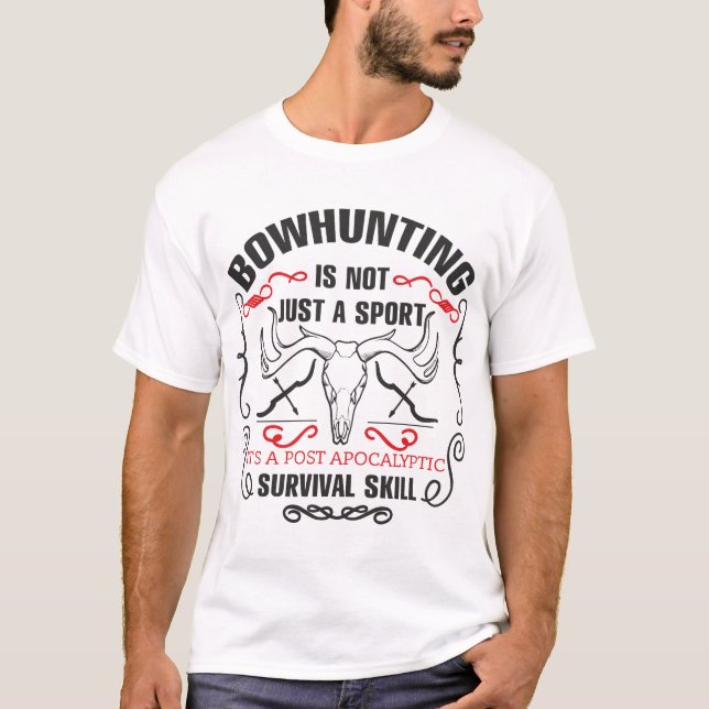 T-shirt Bowhunist Survivalist Tee (Devant)