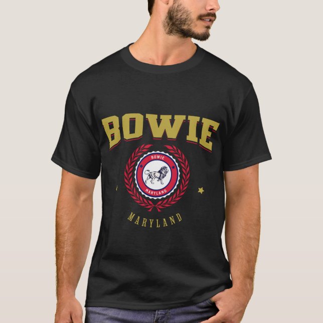 T-shirt Bowie Maryland (Devant)