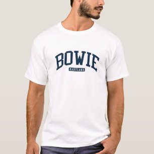 T-shirt Bowie Maryland MD College University Style Navy