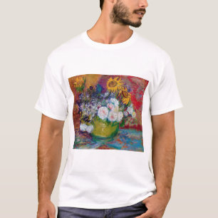 T-shirt Bowl avec fleurs, Van Gogh