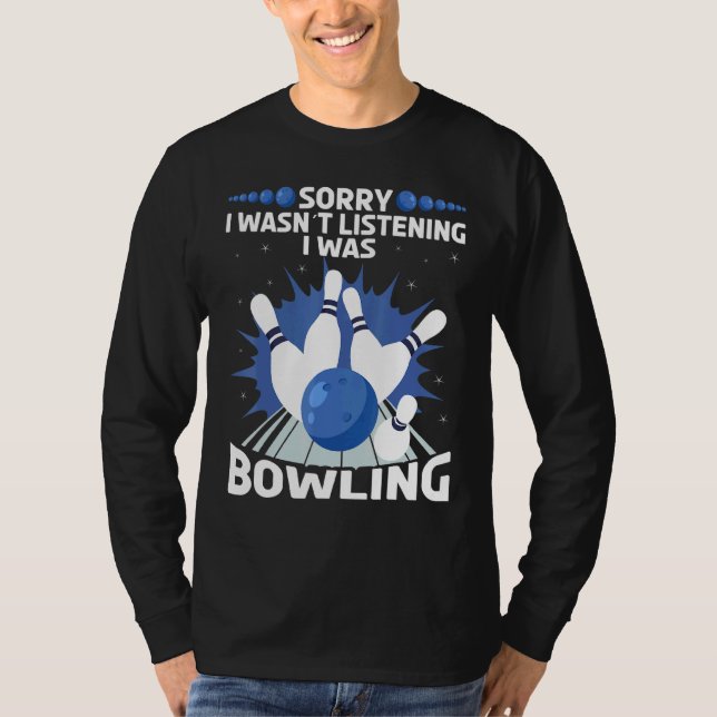 T-shirt Bowler Spare Ten Pins (Devant)