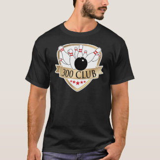 T-shirt Bowling 300 Club - Perfect Game Logo Graphic