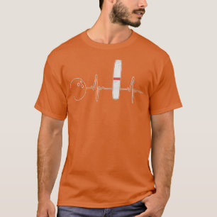 T-shirt Bowling à bougies amusant Bowler à battement de co