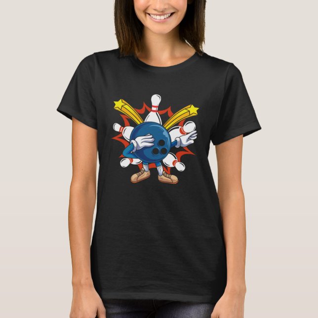 T-shirt Bowling Ball Dabbing Bowling Players &  Bowling (Devant)