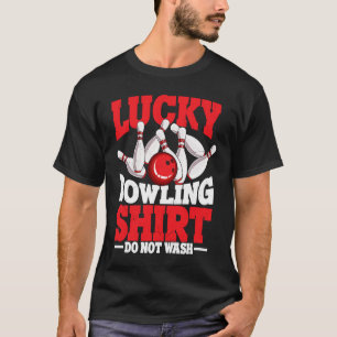 T-shirt Bowling Ball Pin Bowler Strike Bowlin