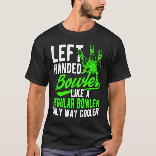 T-shirt Bowling Ball Pin Bowler Strike Bowling Fanatic Bow (Devant)