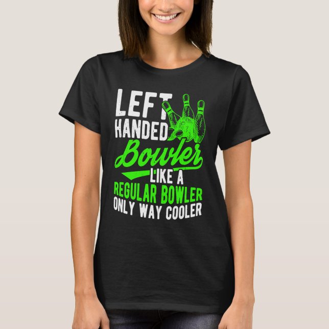T-shirt Bowling Ball Pin Bowler Strike Bowling Fanatic Bow (Devant)