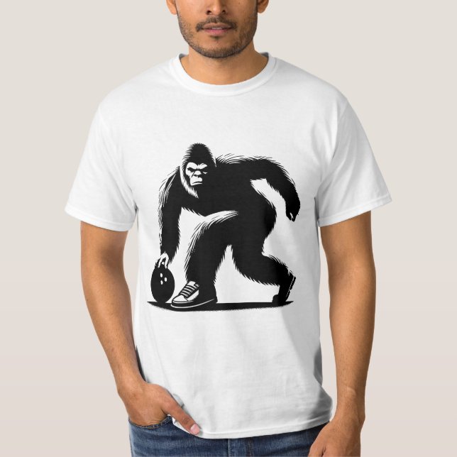 T-shirt Bowling Bigfoot (Devant)