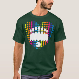 T-shirt bowling boules de coeur mignonette bowlers disco b