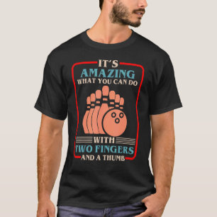 T-shirt Bowling Bowling Bowling Pins Spare Strike