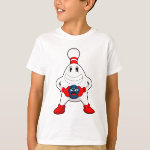 T-shirt Bowling Bowling pin Bowling Bowling