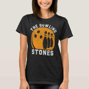 T-shirt Bowling Bowling Stones Retro Vintage Bowler
