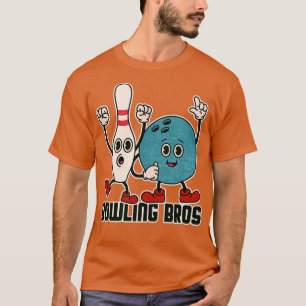 T-shirt Bowling Bros Team League Alley Ball Bowler