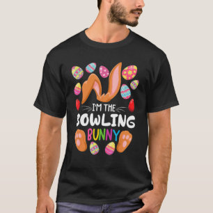 T-shirt Bowling Bunny I Famille Correspondant Fête de Pâqu