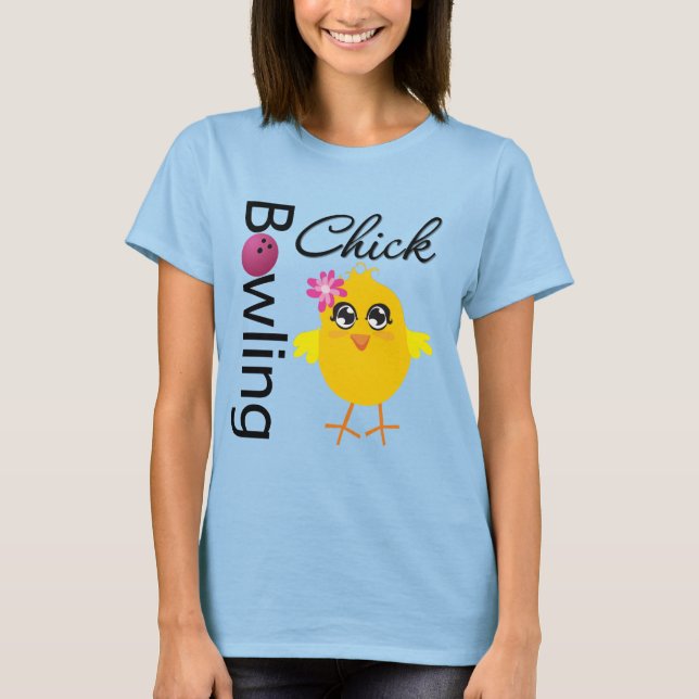 T-shirt Bowling Chick (Devant)