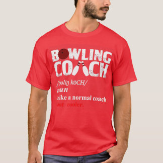 T-shirt Bowling Coach bowling bowlings mens bowling T
