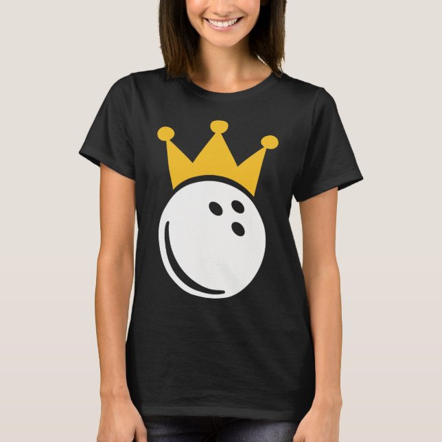 T-shirt Bowling Crown (Devant)