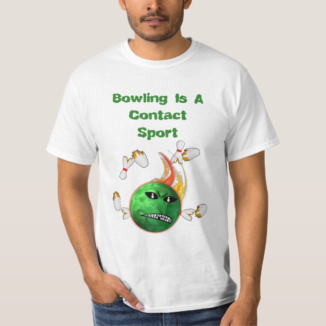 T-shirt Bowling de contact (Devant)