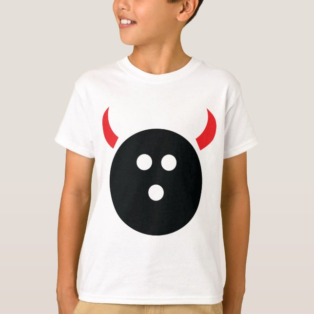 T-shirt Bowling Devil (Devant)