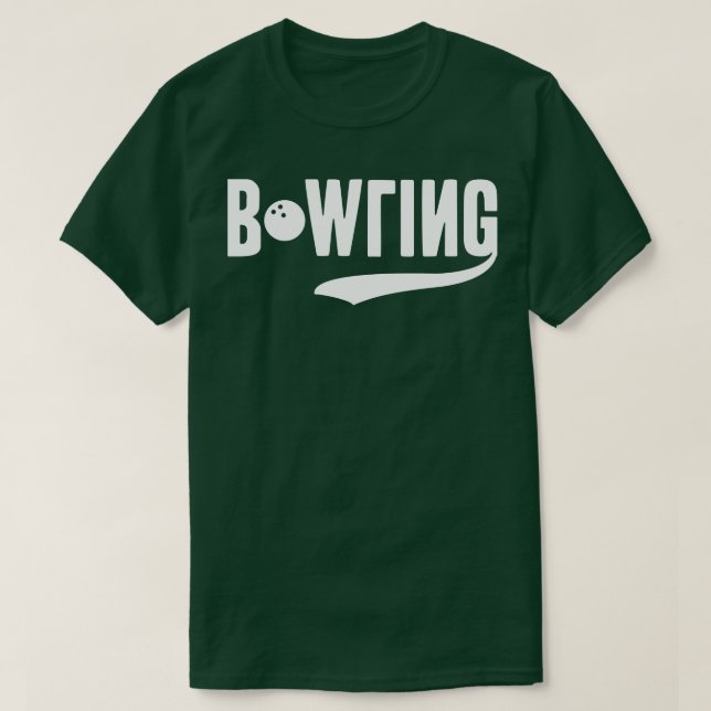 T-shirt Bowling drôle (Design devant)