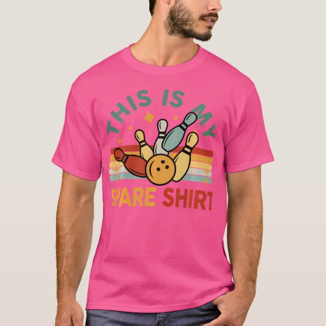 T-shirt Bowling - Drôle Bowling C'Est Mon Épargne (Devant)