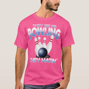 T-shirt Bowling Drôle Pour Garçons Filles
