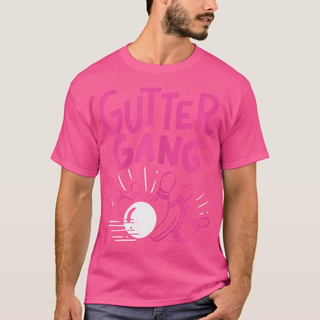 T-shirt Bowling Drôle Pour Un Amateur De Bowling Drôle (Devant)