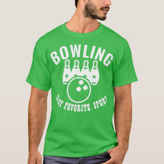 T-shirt Bowling Est Mon Sport Préféré 82 1