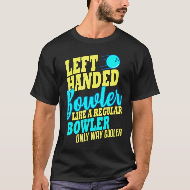 T-shirt Bowling Gauche Main Bowler Gauche (Devant)
