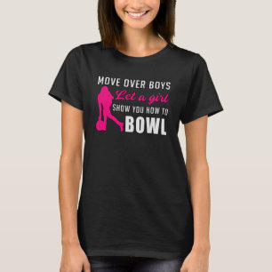 T-shirt Bowling Girl Princess Queen Bowl Bowler Drôle cade