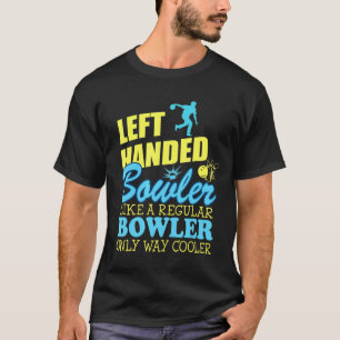 T-shirt Bowling Glacière de Bowler à gauche par rapport à