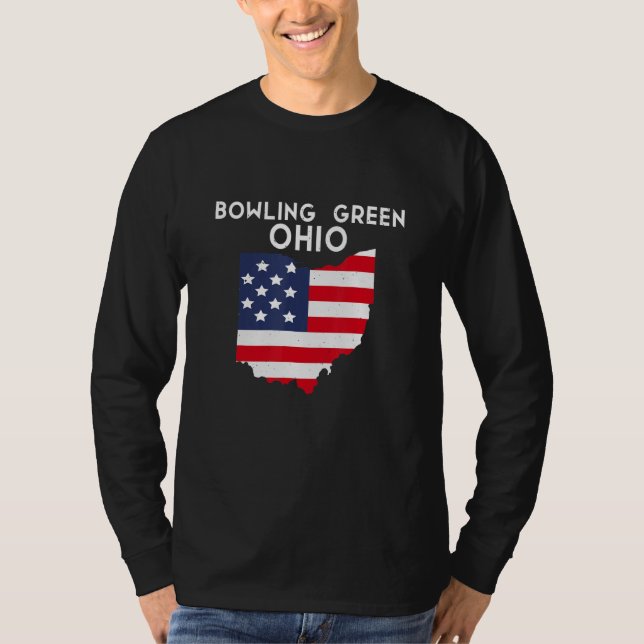 T-shirt Bowling Green Ohio USA State America Travel Ohioan (Devant)