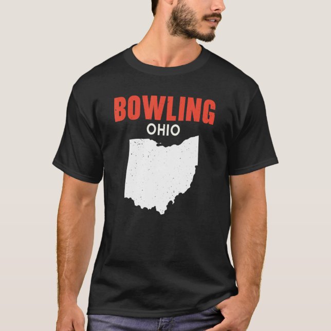 T-shirt BOWLING GREEN Ohio USA State America Travel Ohioan (Devant)