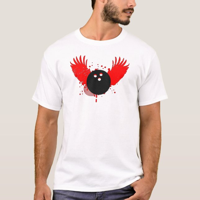 T-shirt bowling hi-fi (Devant)