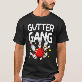 T-shirt Bowling Hommes Cool Gutter Gang Bowlers