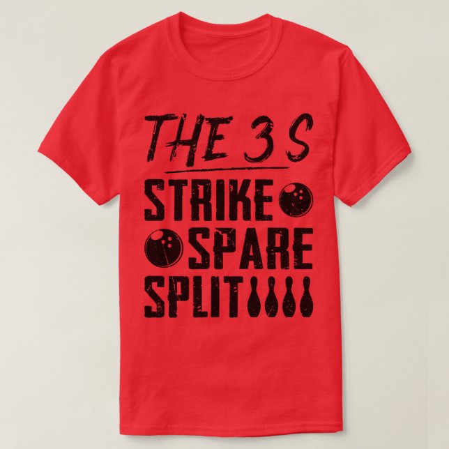 T-shirt Bowling Jersey pour Bowler (Design devant)