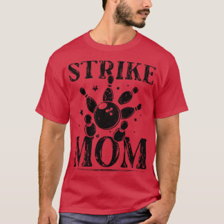 T-shirt Bowling Jersey pour les femmes maman Bowling Lover