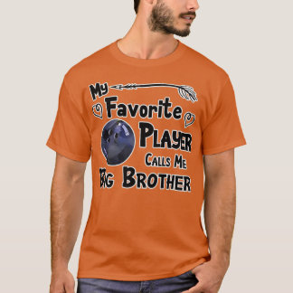 T-shirt Bowling Joueur favori m'appelle Big T