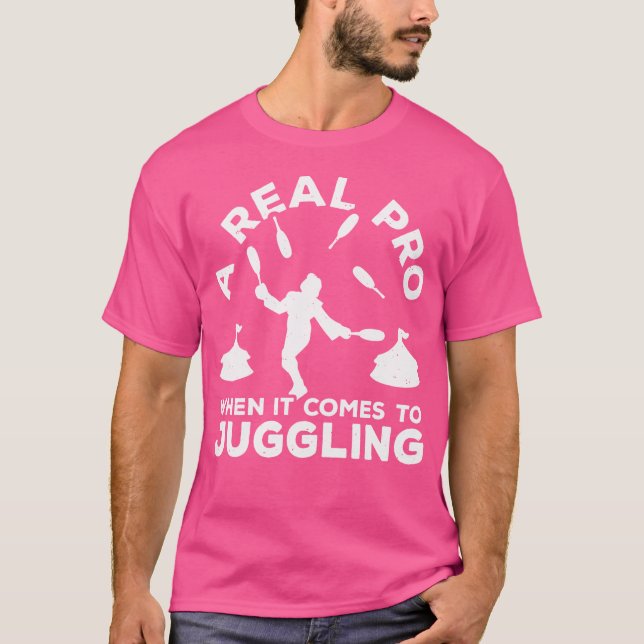 T-shirt Bowling Juggling Real Professional Circus Juggler (Devant)