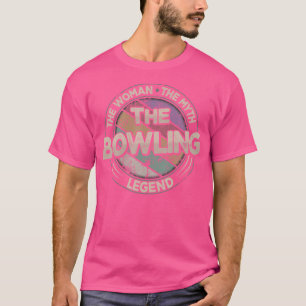 T-shirt Bowling Legend Bowling, Bowling Féminin