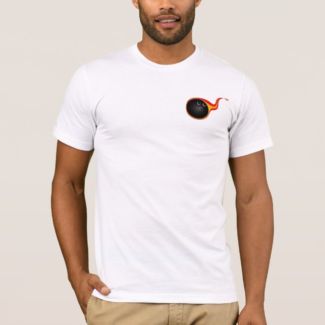 t-shirt bowling - logo (Devant)