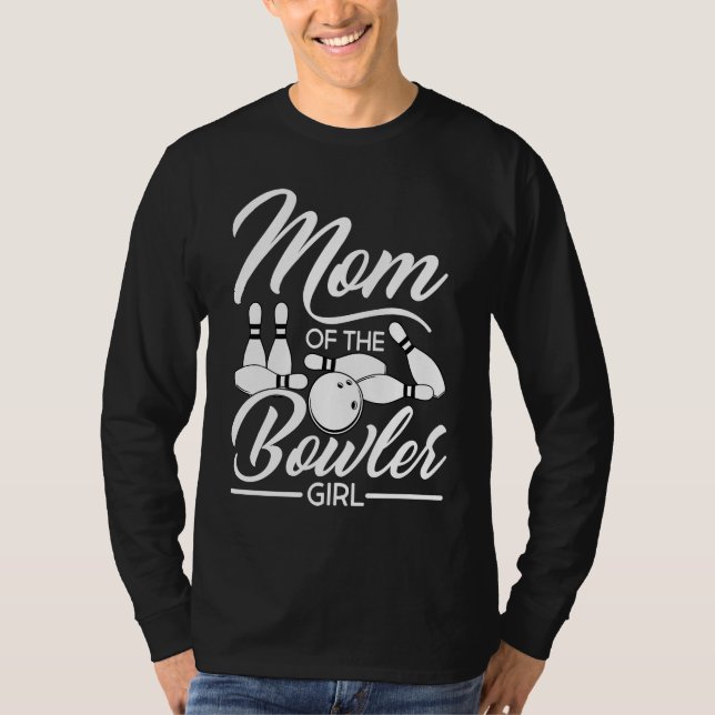 T-shirt Bowling Mom Pin Bowler Strike Bowling Team Bowling (Devant)