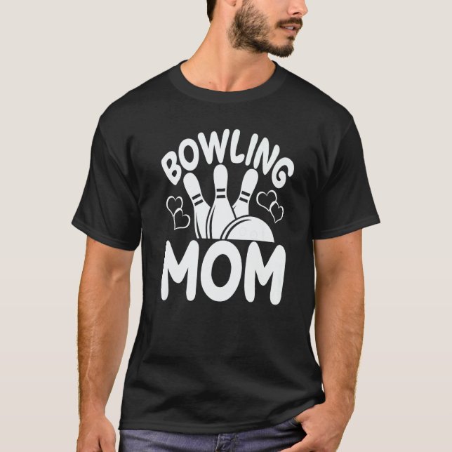 T-shirt Bowling Mom Players  Women Game   2 (Devant)