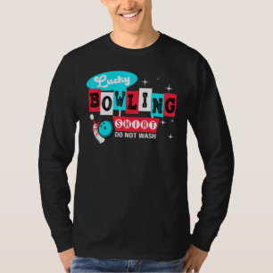 T-shirt Bowling Ne Pas Laver Lucky Bowling
