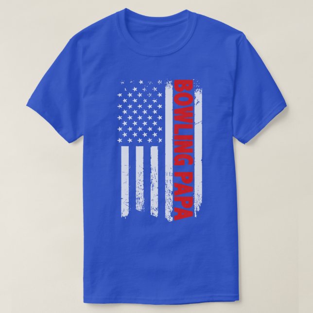 T-shirt Bowling Papa (Design devant)